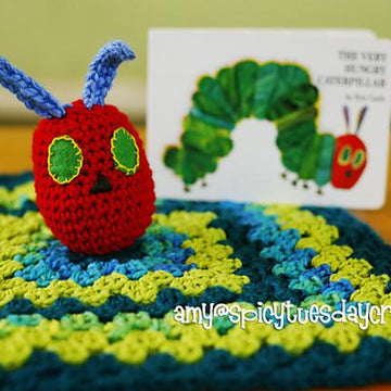 Hungry Caterpillar Blanket Buddy striped
