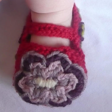 Embroidered Baby Shoes