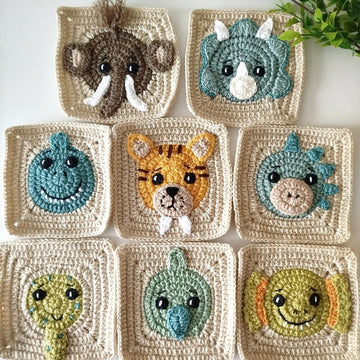 Jurassic Granny Squares