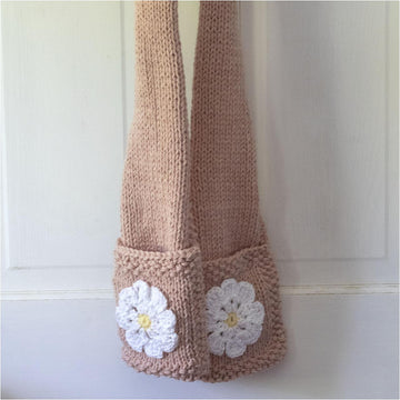 Flower Pocket Scarf