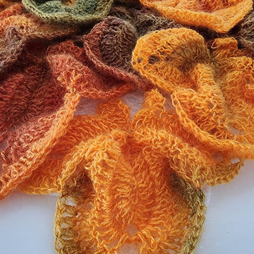 Maple 3D Leaf - Shawl