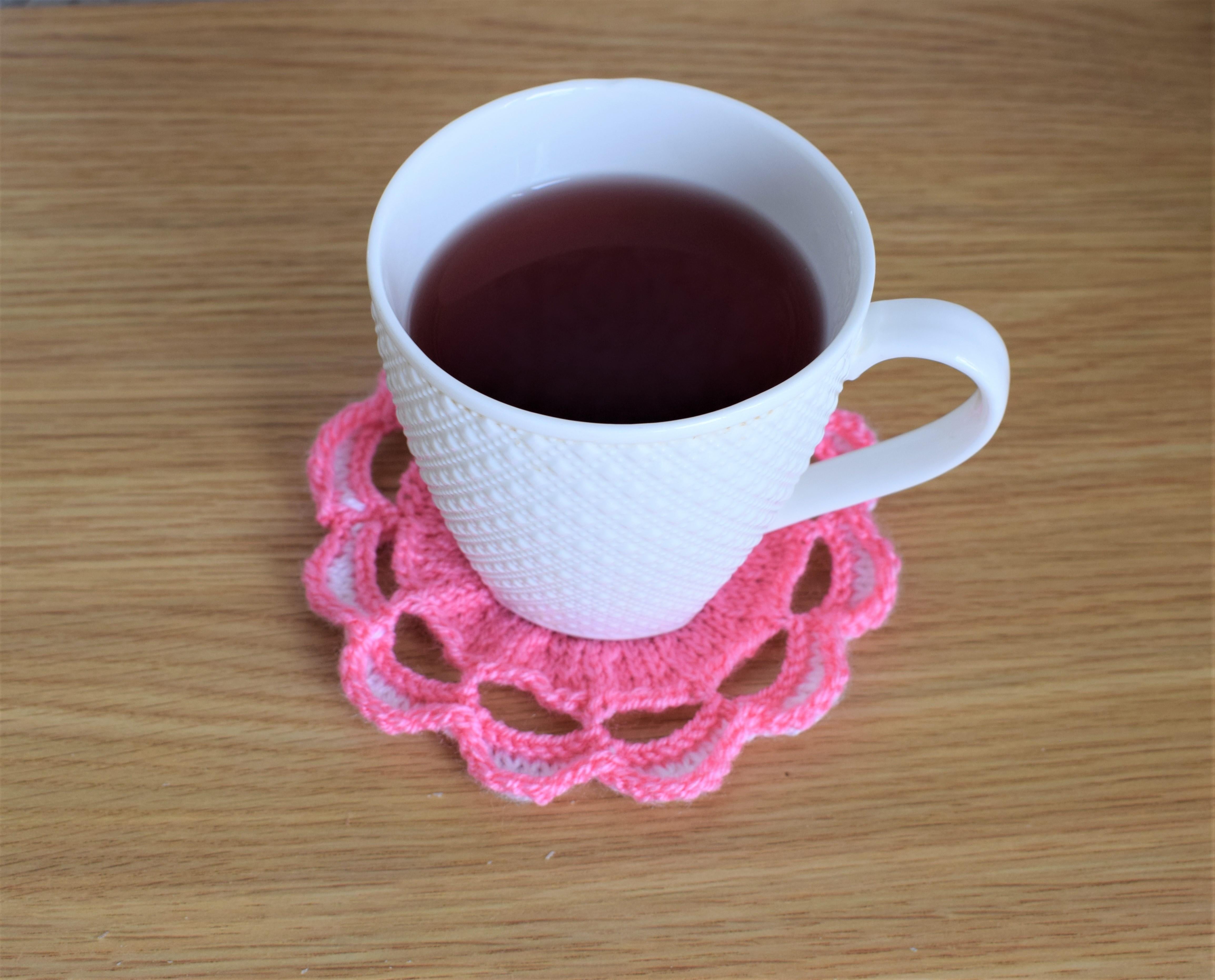 Free Crochet-Style Coasters Pattern Snoo's Knits