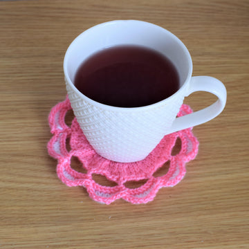Free Crochet-Style Coasters Pattern Snoo's Knits