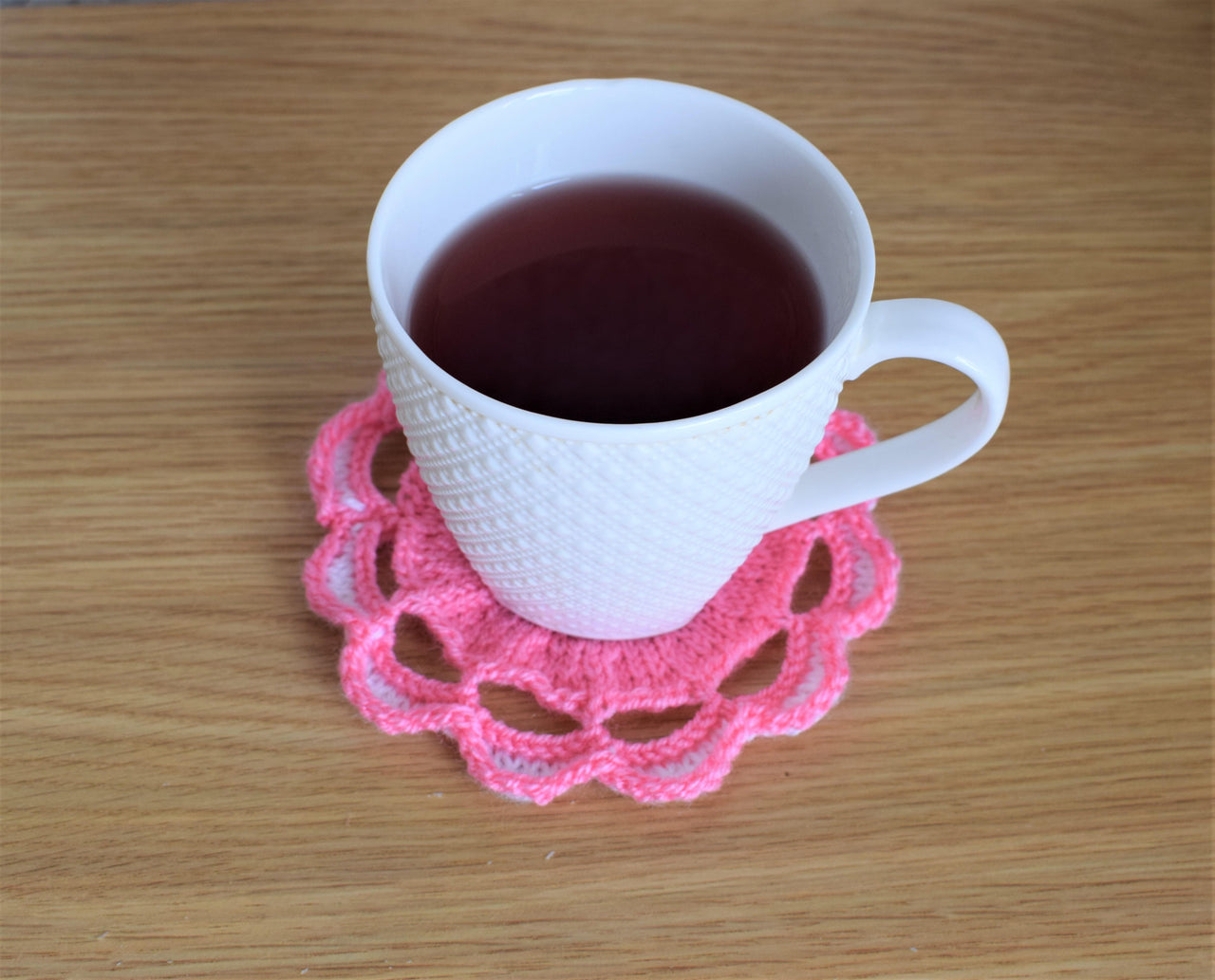 Free Crochet-Style Coasters Pattern Snoo's Knits