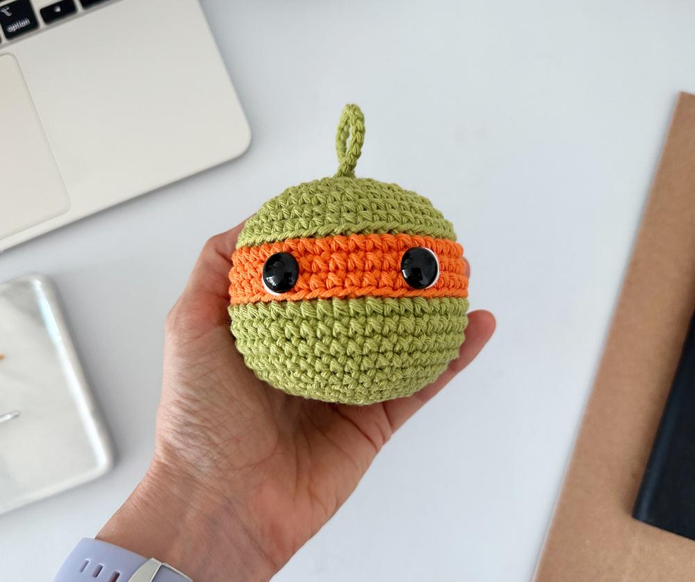 Ninja Characters Crochet Christmas Ornament Pattern Bundle PDF