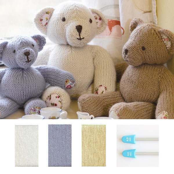Three Hungry Bears Knitting Kit