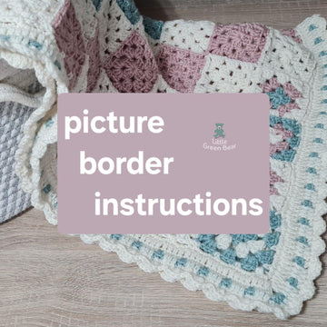 Soft Posy Baby Blanket - US Terminology