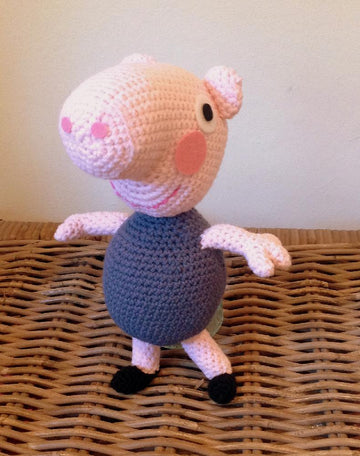 George from Peppa Pig plush amigurumi