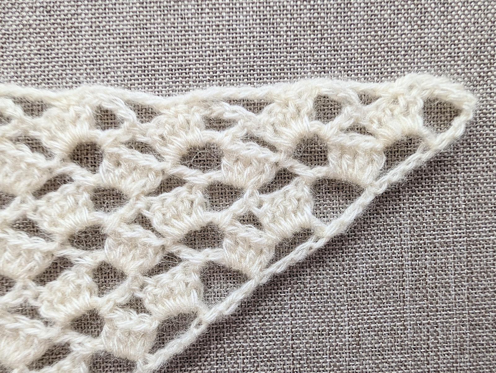 Crochet Bandana/Shawl Chart/Pattern #35