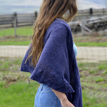 The Midnight Sun Shawl