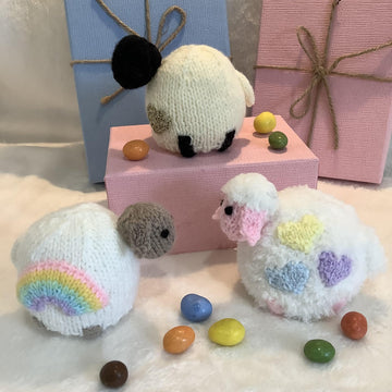 Easter/Birthday Sheep Chocolate Orange Cover