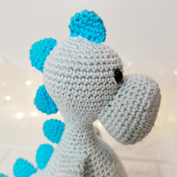 Cute Amigurumi Dinosaur - Dino the Brontosaurus