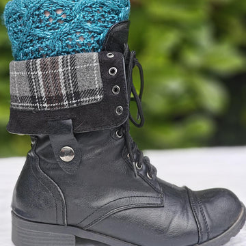 Chain Link Boot Cuffs