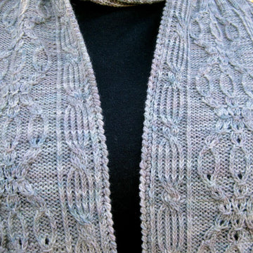 Lake Erie Cabled Scarf