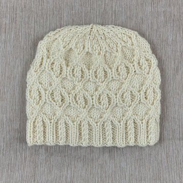 Hat with Elegant Cables