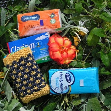 Pocket Tissue Pack Cover (Knit}