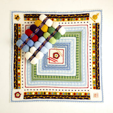 Hayfield Coronation Keepsake Blanket CAL