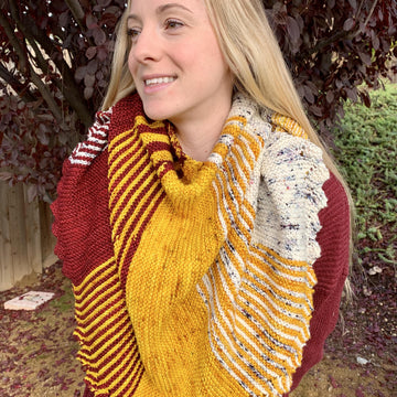 Color Swirl Shawl