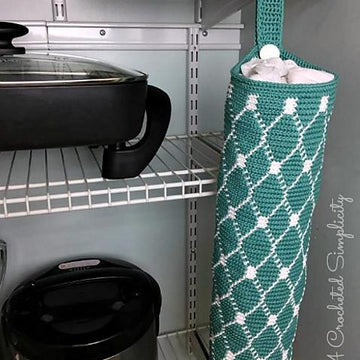 Moroccan Grocery Bag Holder