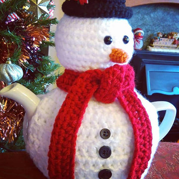 Snowman Teapot Cosy