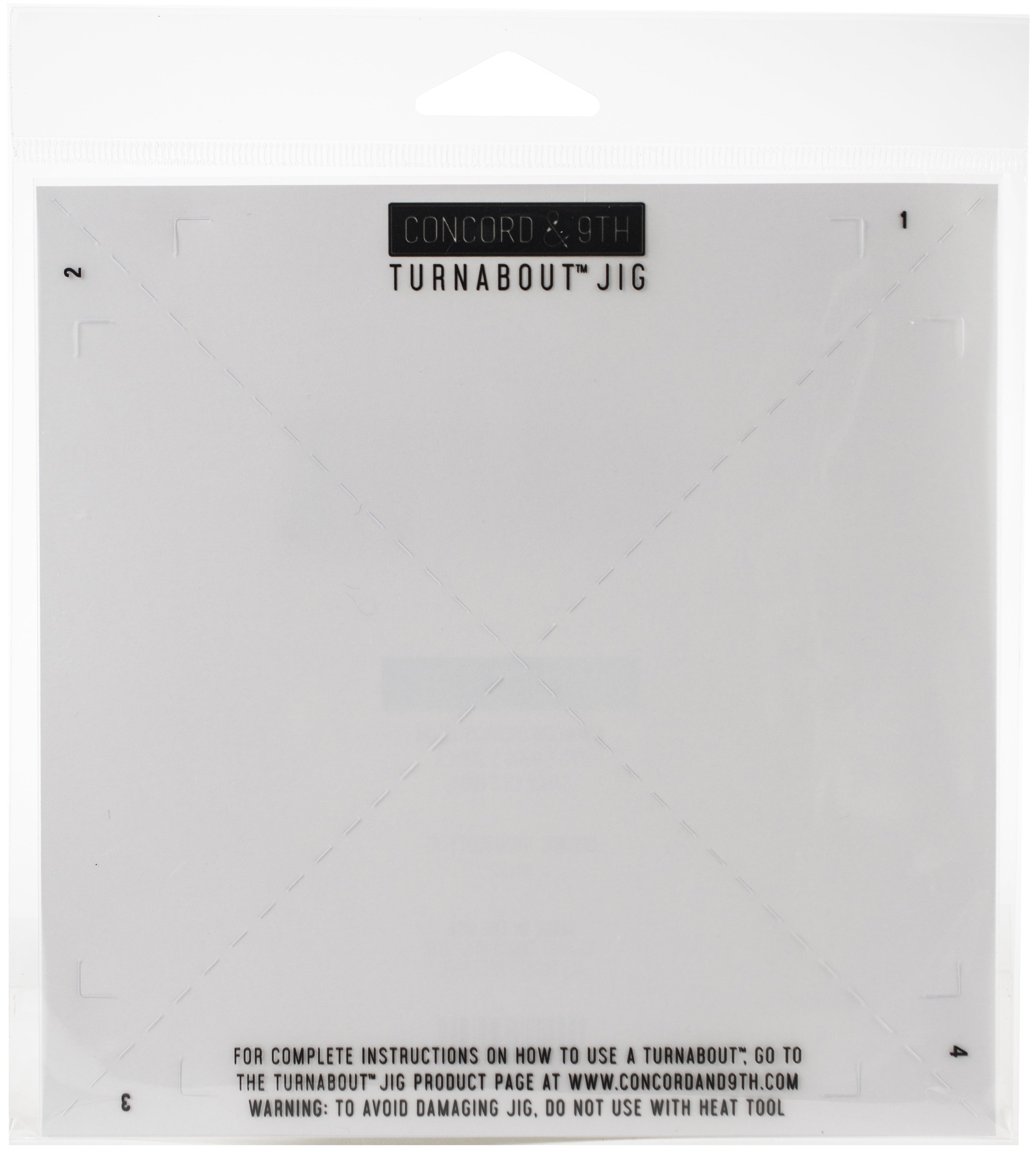 Concord & 9th Original Turnabout Jig 6"X6" - 570695