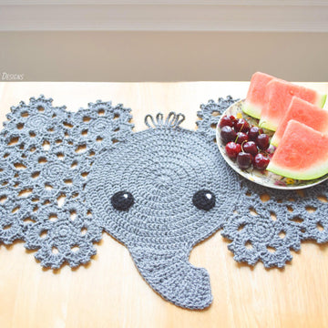 Josefina and Jeffery Elephant Placemat