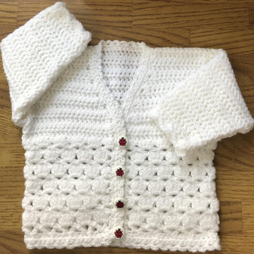 Lovely Patterned Cardigan for Baby or Child (1035)