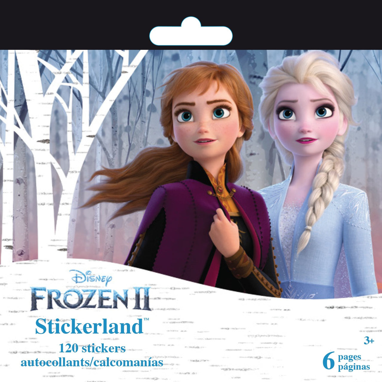 Trends International SandyLion Disney Mini Stickerland Pad - Frozen II, 6/Sheets