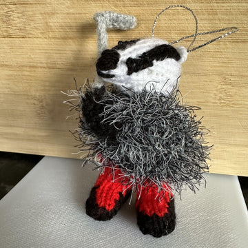 Mini Badger Playing Golf
