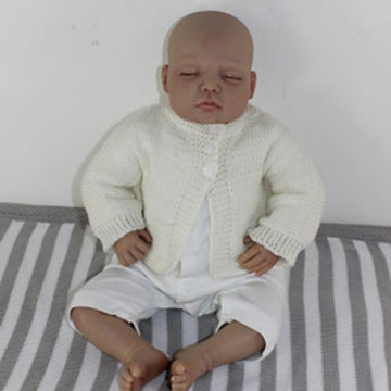 New Baby Simple Onepiece Matinee Coat