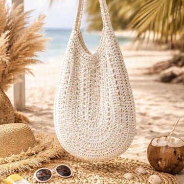 Crochet Boho Slouch Bag