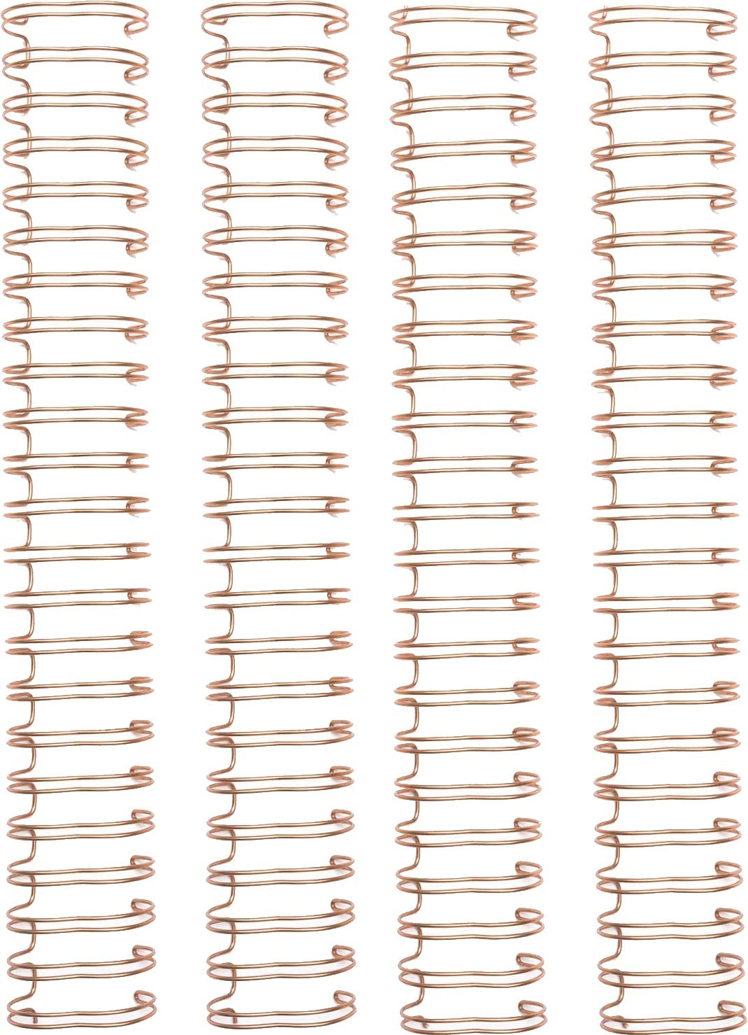 We R Memory Keepers Cinch Wires 1" 4/Pkg - Rose Gold