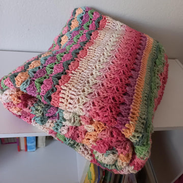 My FlowerGarden Story Stitch Sampler Afgan