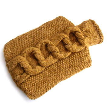 Cable Knot Hot Water Bottle Cover