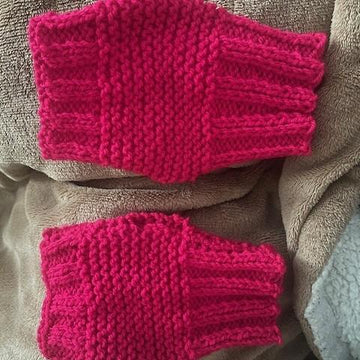 Easy beginner mittens