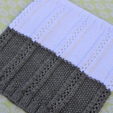 Two Colors Infinity Cowl