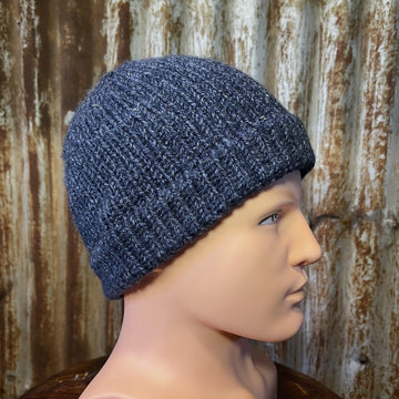 Somerset Beanie -- a loom knit pattern