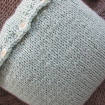 Garter Diamond Cushion Cover