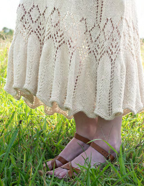 Esla Dress in Berroco Mantra - 404-1 - Downloadable PDF