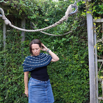 Festoon Crescent Shawl