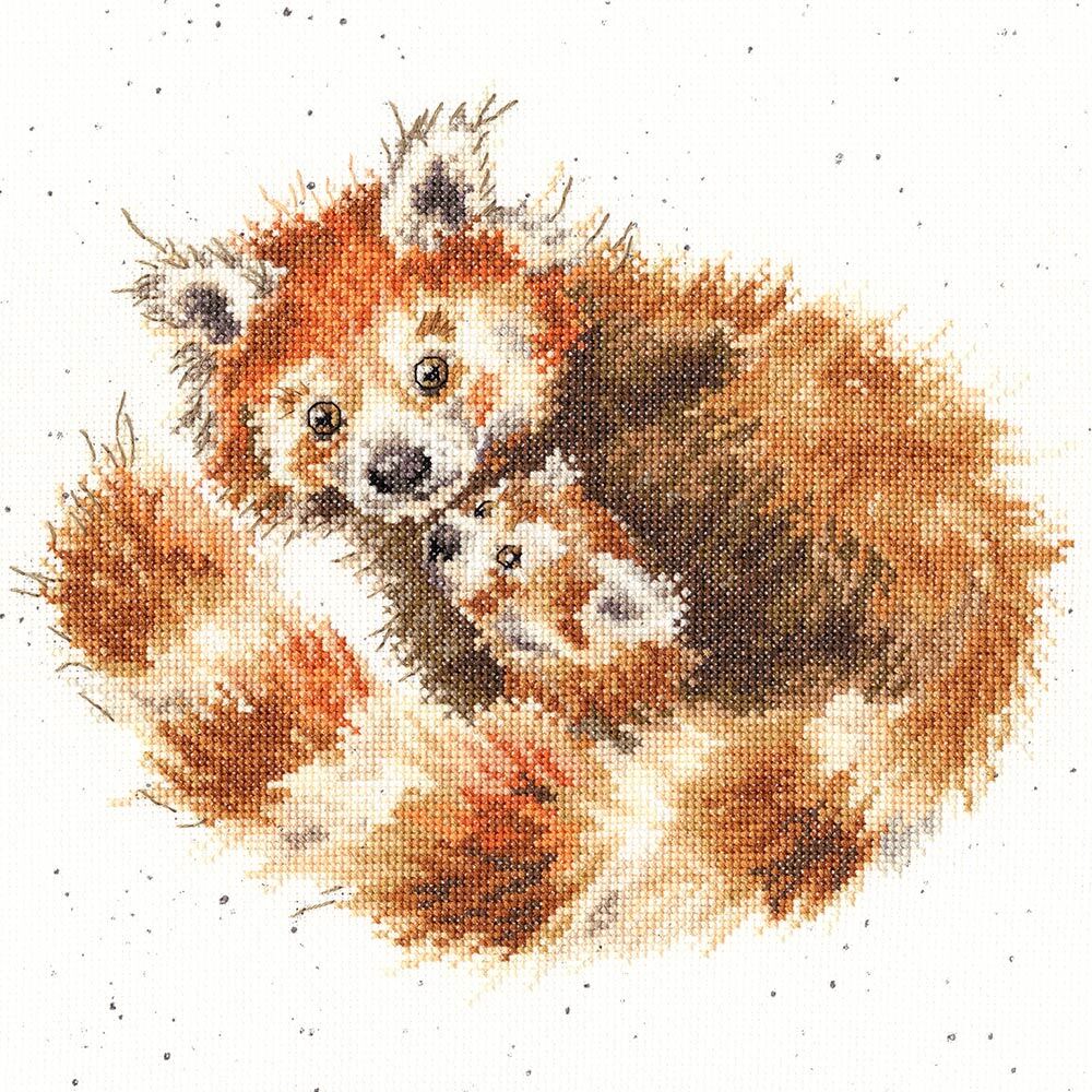 Bothy Threads Tree Hugger  Cross Stitch Kit - 26 x 26cm