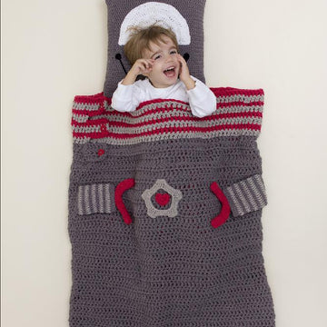 Robot Sleeping bag Blanket Pillow