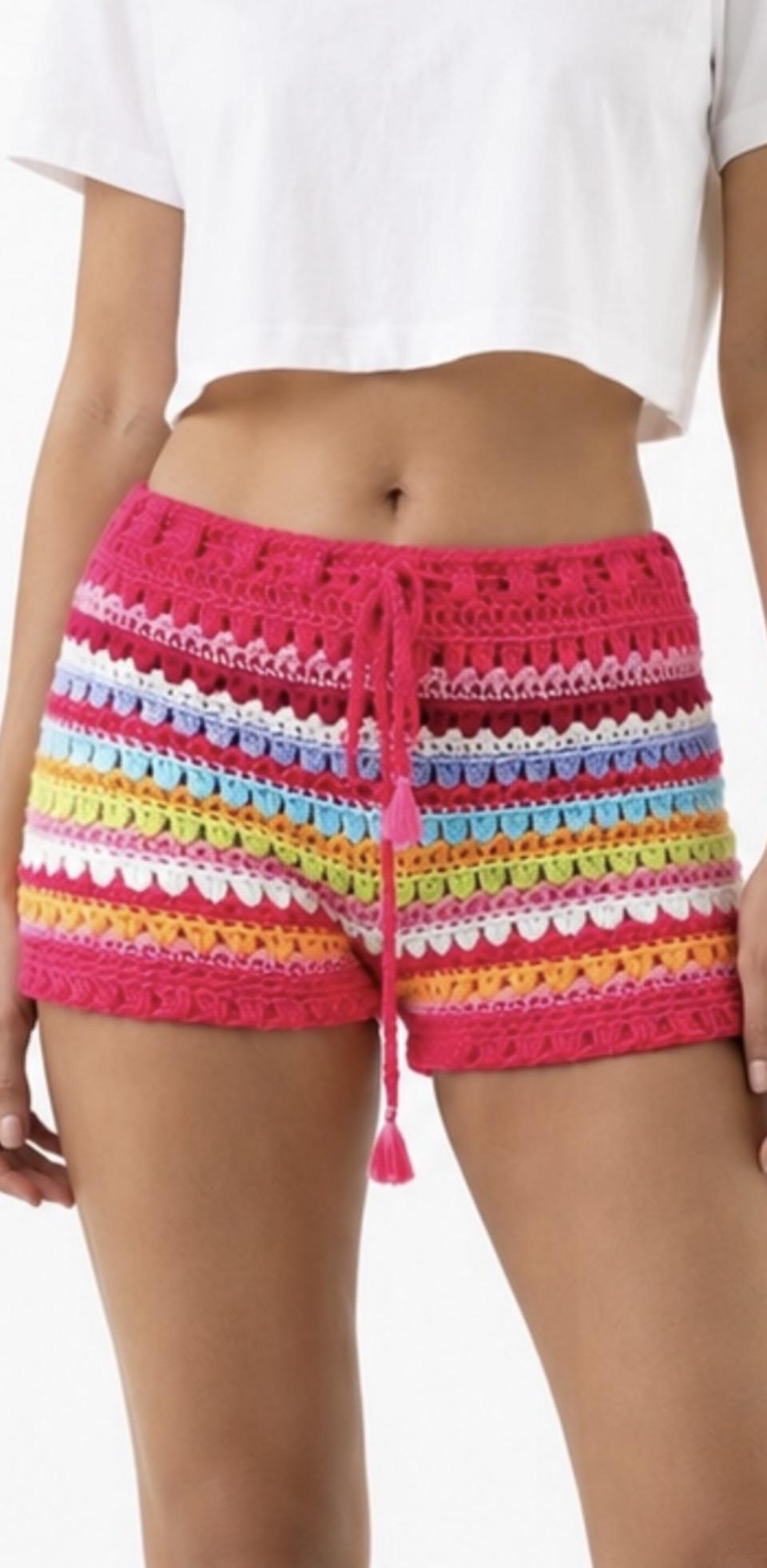 Festival Crochet Shorts