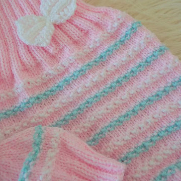 Pattern #47 Baby Cocoon & Hat Set