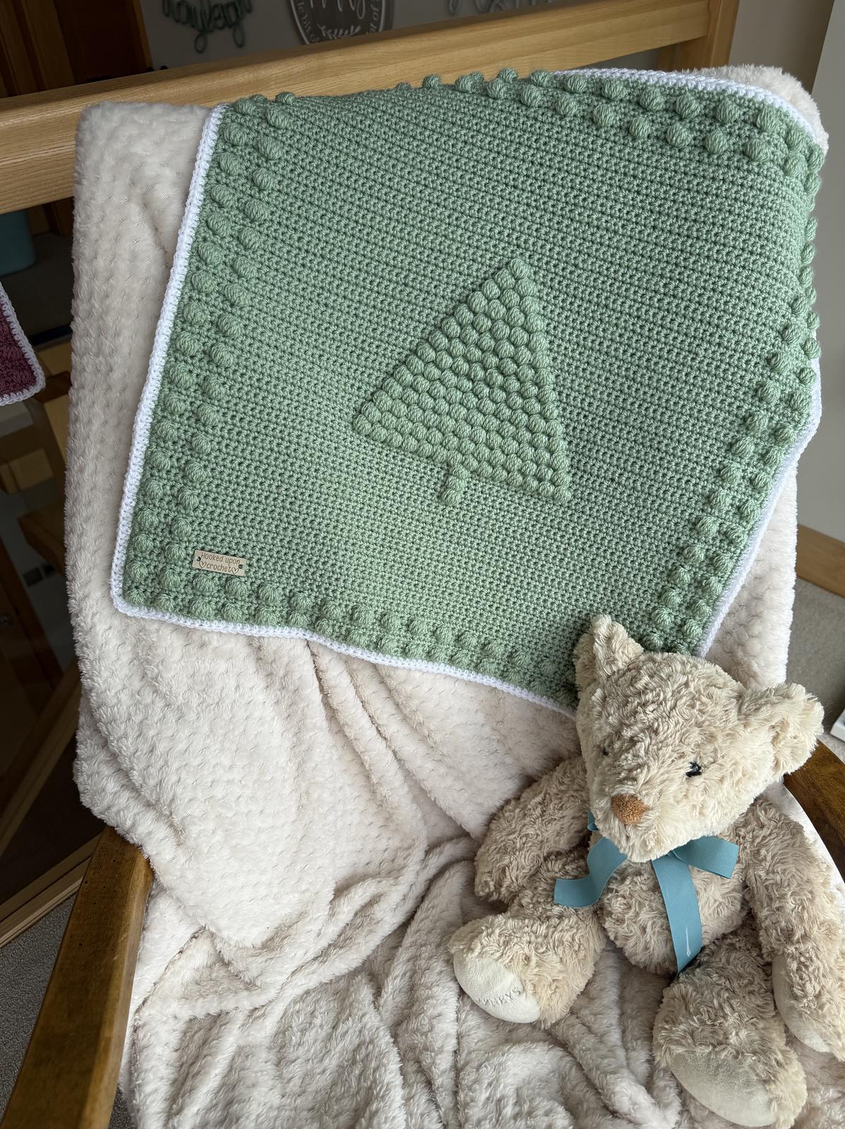Christmas Tree Baby Blanket