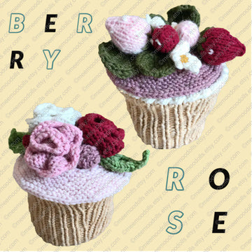 Knit Lady Cupcakes. Amigurumi Knits.