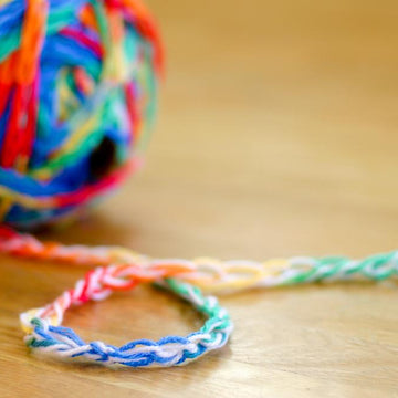 Finger Knitting How-To