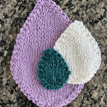 Eggtastic Dishcloth Canvas (Stockinette Version)