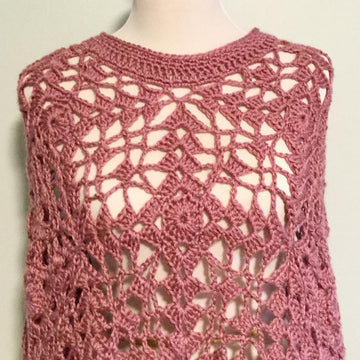 Convertible Lace Poncho Cape