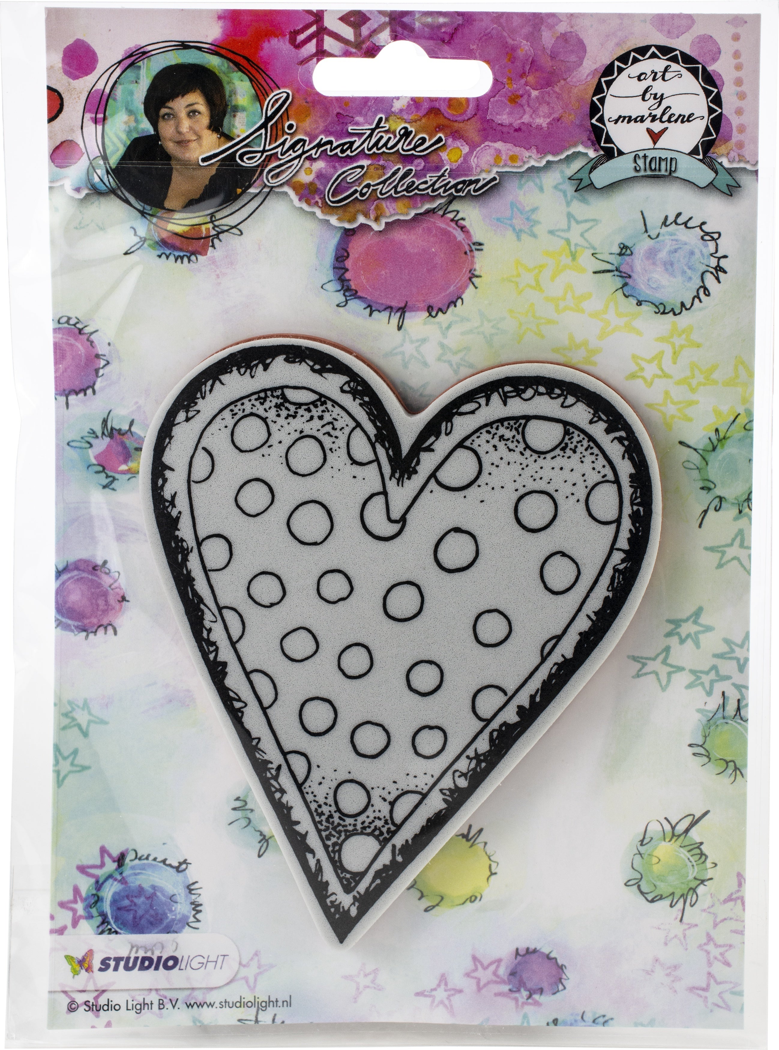 Studio Light Art By Marlene 2.0 Hearts Cling Stamp - 554044